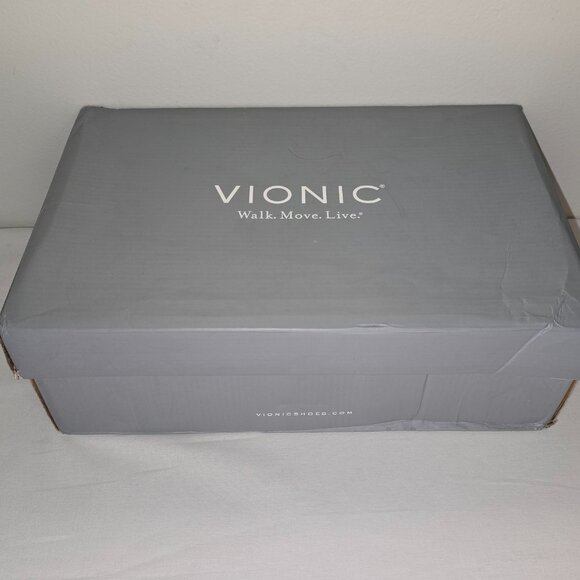Vionic Berlin Sneaker White/White and Mesh w/Bungee Laces, Women's US Size 6 - Picture 6 of 6